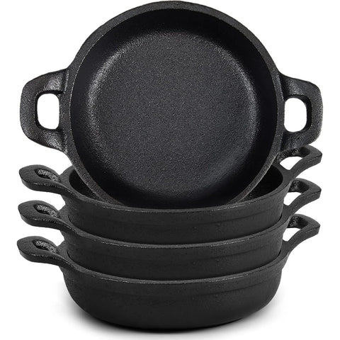 Cast iron frying pan