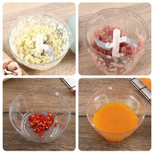 500/900ML Manual Meat Mincer Garlic Chopper Hand Pull Press Crusher Vegetable Grinder Chili Onion Cutter Kitchen Cooking Tools
