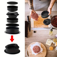 Burger Press Mold & Patty Press Maker -3 in 1 Stuffed Hamburger Patty Maker Perfect for Beef, Chicken Patties - Kitchen Press To